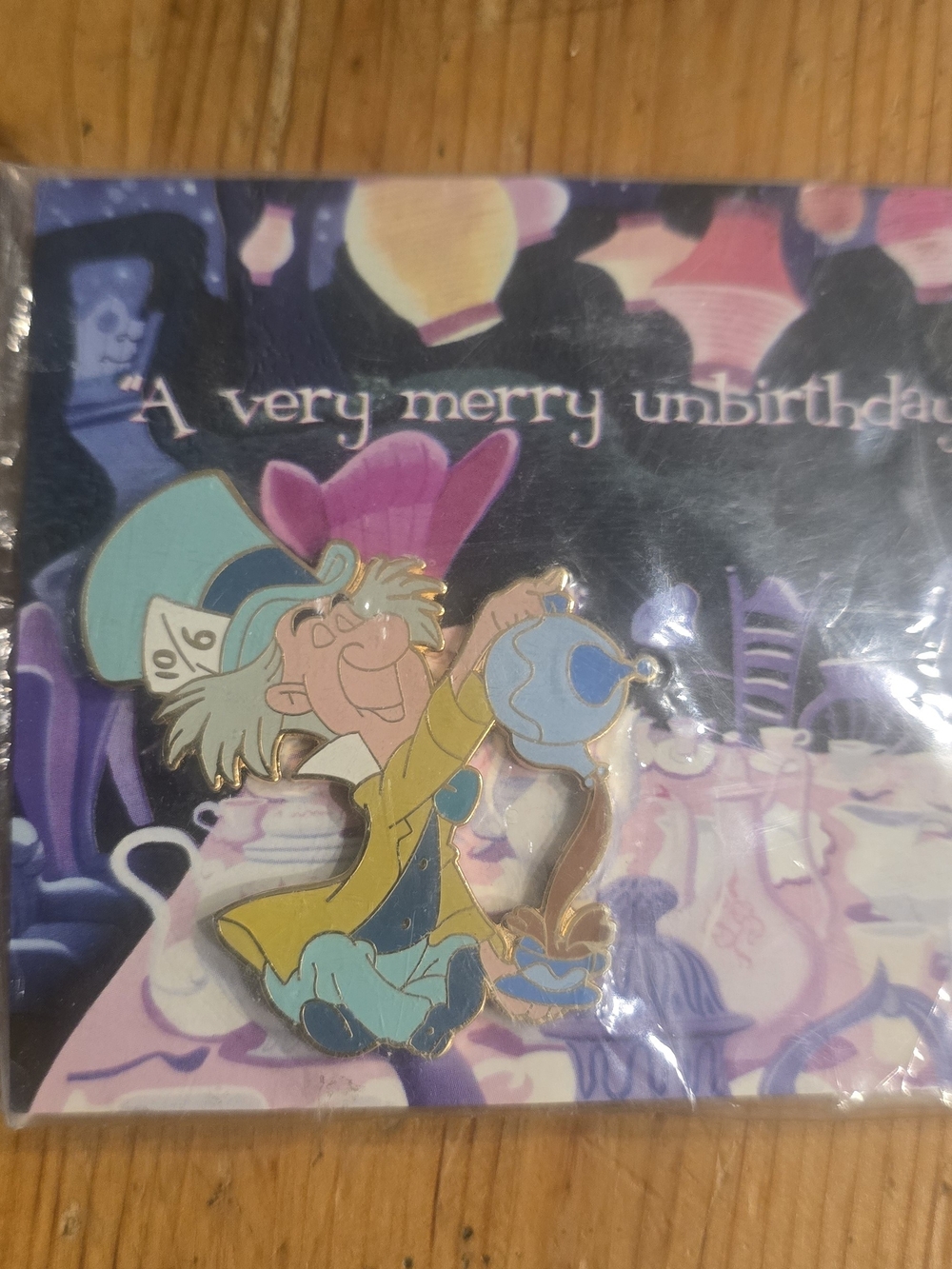 New! Disneyland Resort 2008 Mad Hatter Tea Party Enamel Pin Trading